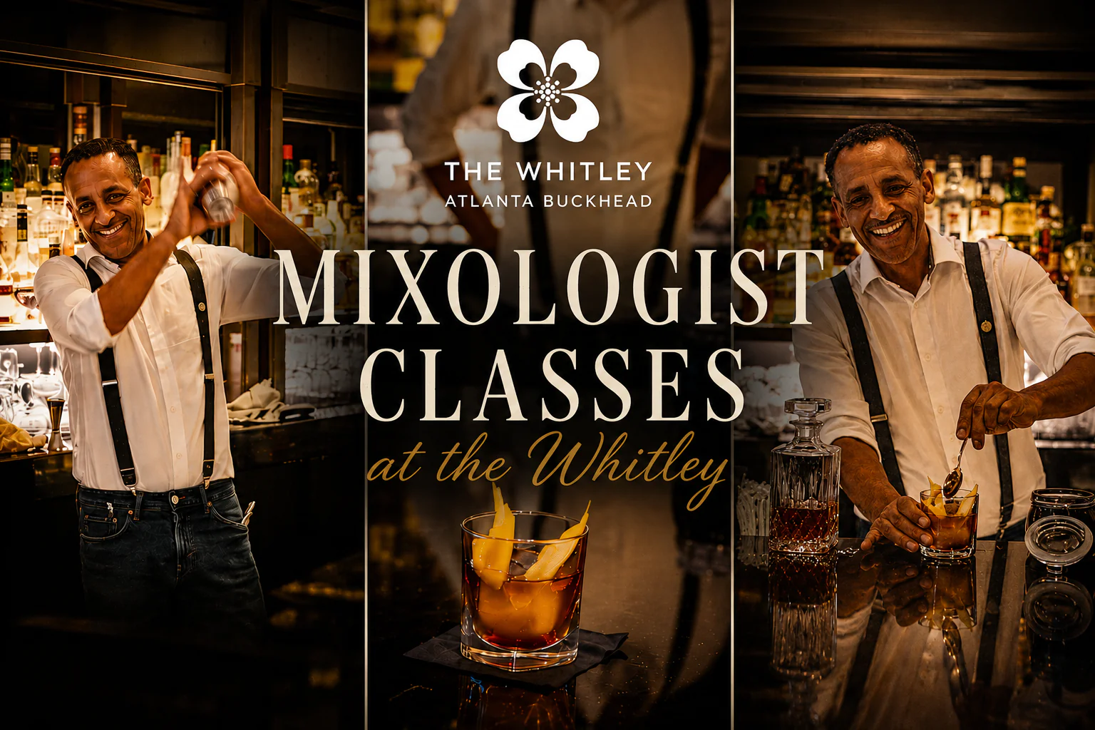 Mixology Classes at The Whitley