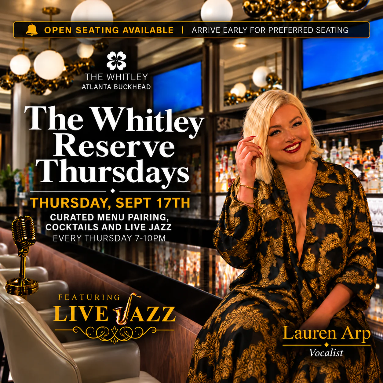 The Whitley Reserve Thursdays