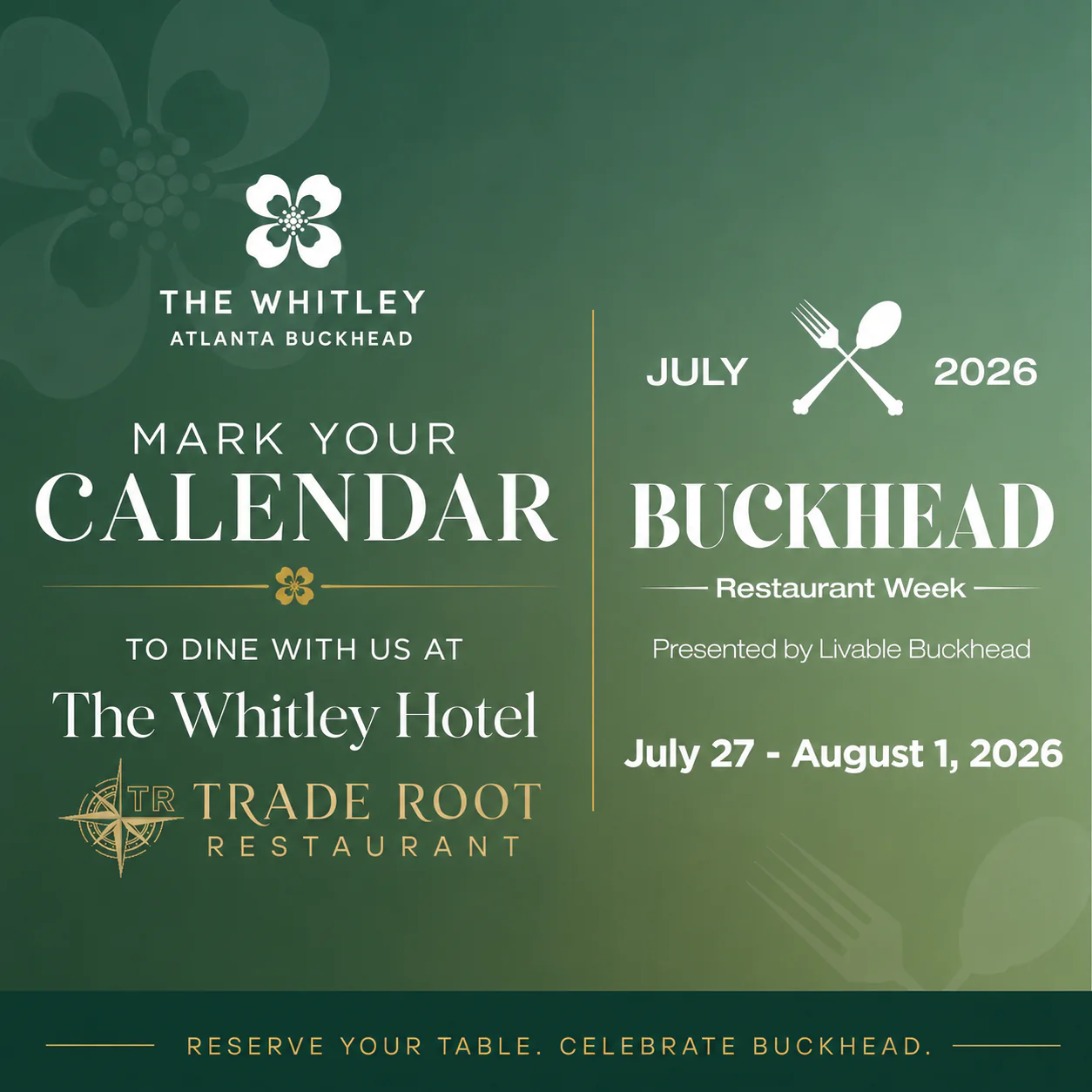 Buckhead Restaurant Week